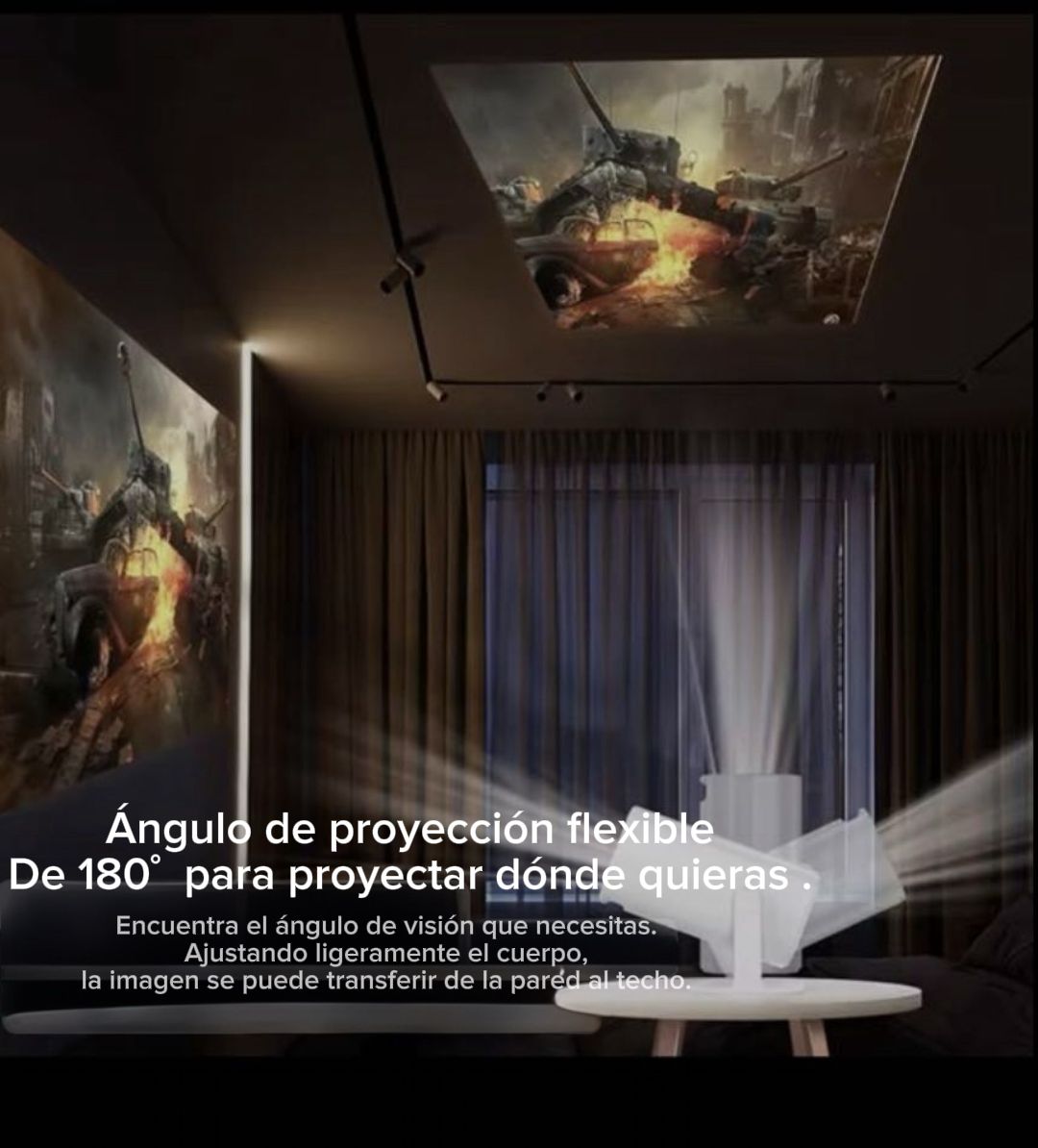 PROYECTOR MULTIMEDIA AVANZADO ENTRETENIMIENTO SIN LIMITES
