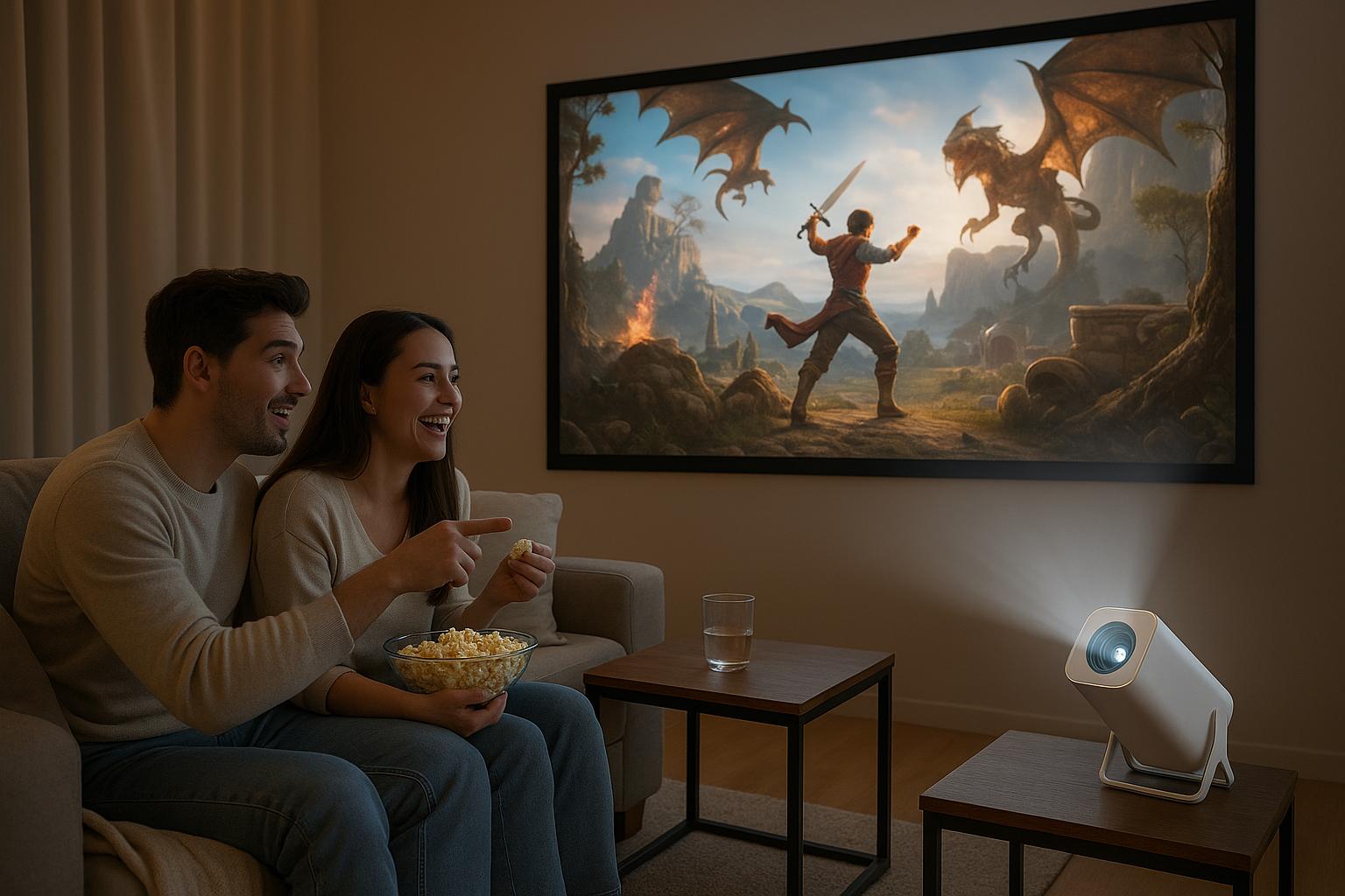 PROYECTOR MULTIMEDIA AVANZADO ENTRETENIMIENTO SIN LIMITES