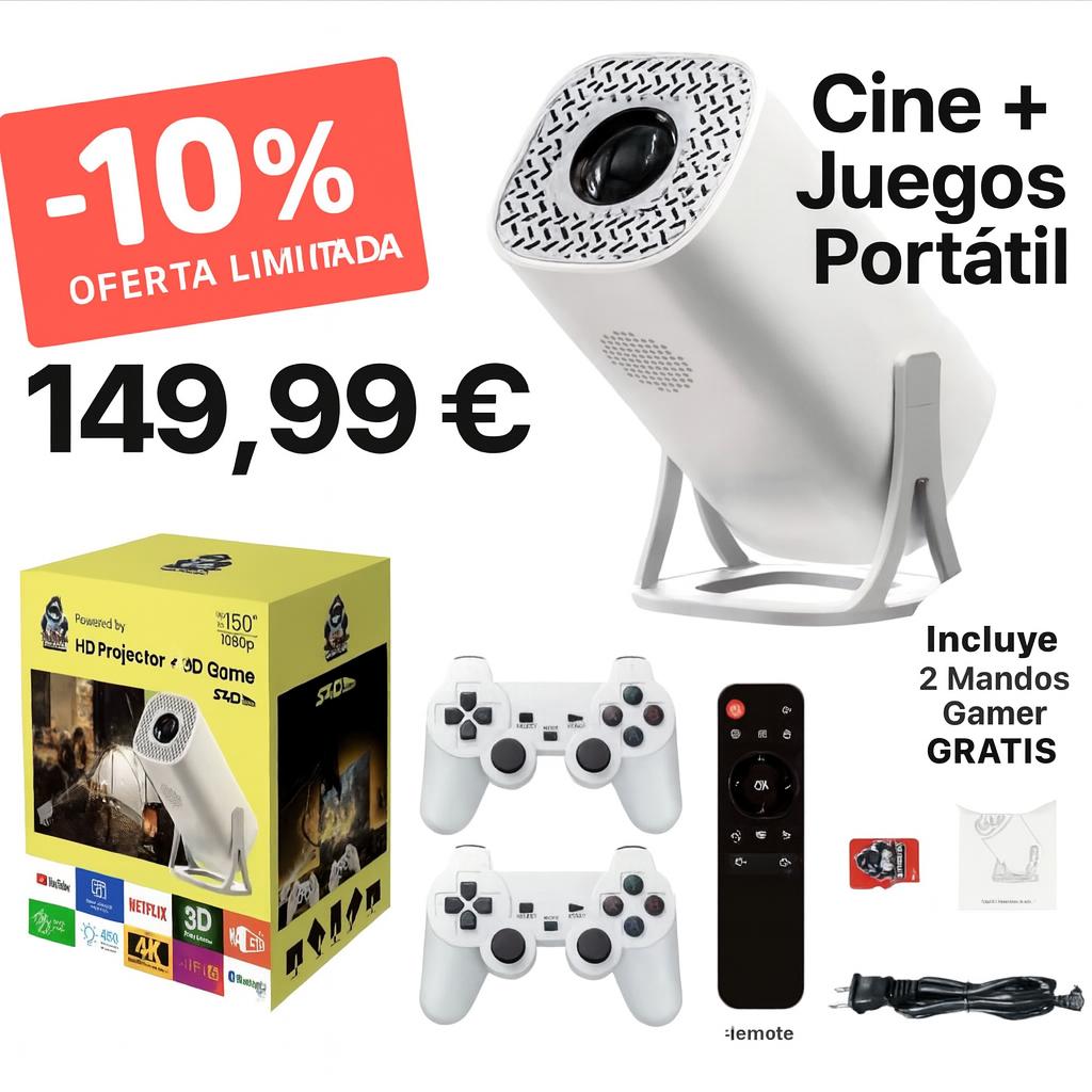 PROYECTOR MULTIMEDIA AVANZADO ENTRETENIMIENTO SIN LIMITES